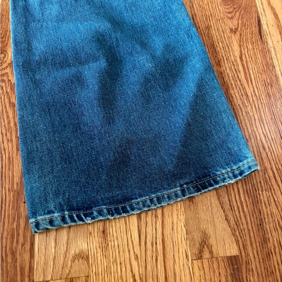 Chloe Pinatubo Premium Denim Wide Leg Jeans. Classic Blue W32 L29 -made in Italy - Picture 4 of 10